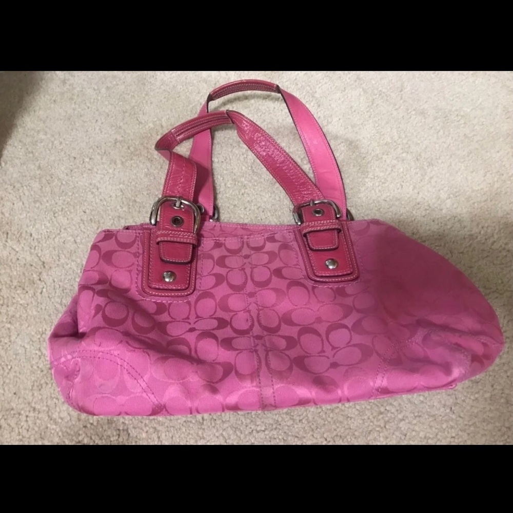 Authentic coach purse